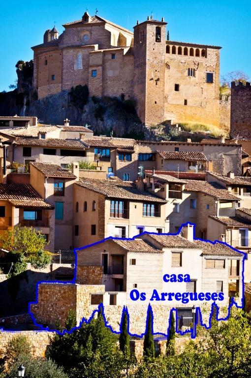 Casa Rural Os Arregueses Alquézar Kültér fotó
